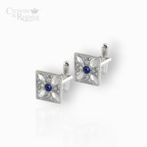 Imperial State Crown Cross - Cufflinks